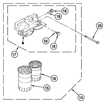 87409538 - Фильтр масла ДВС