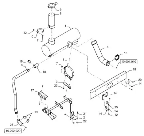 87711333 - Глушитель